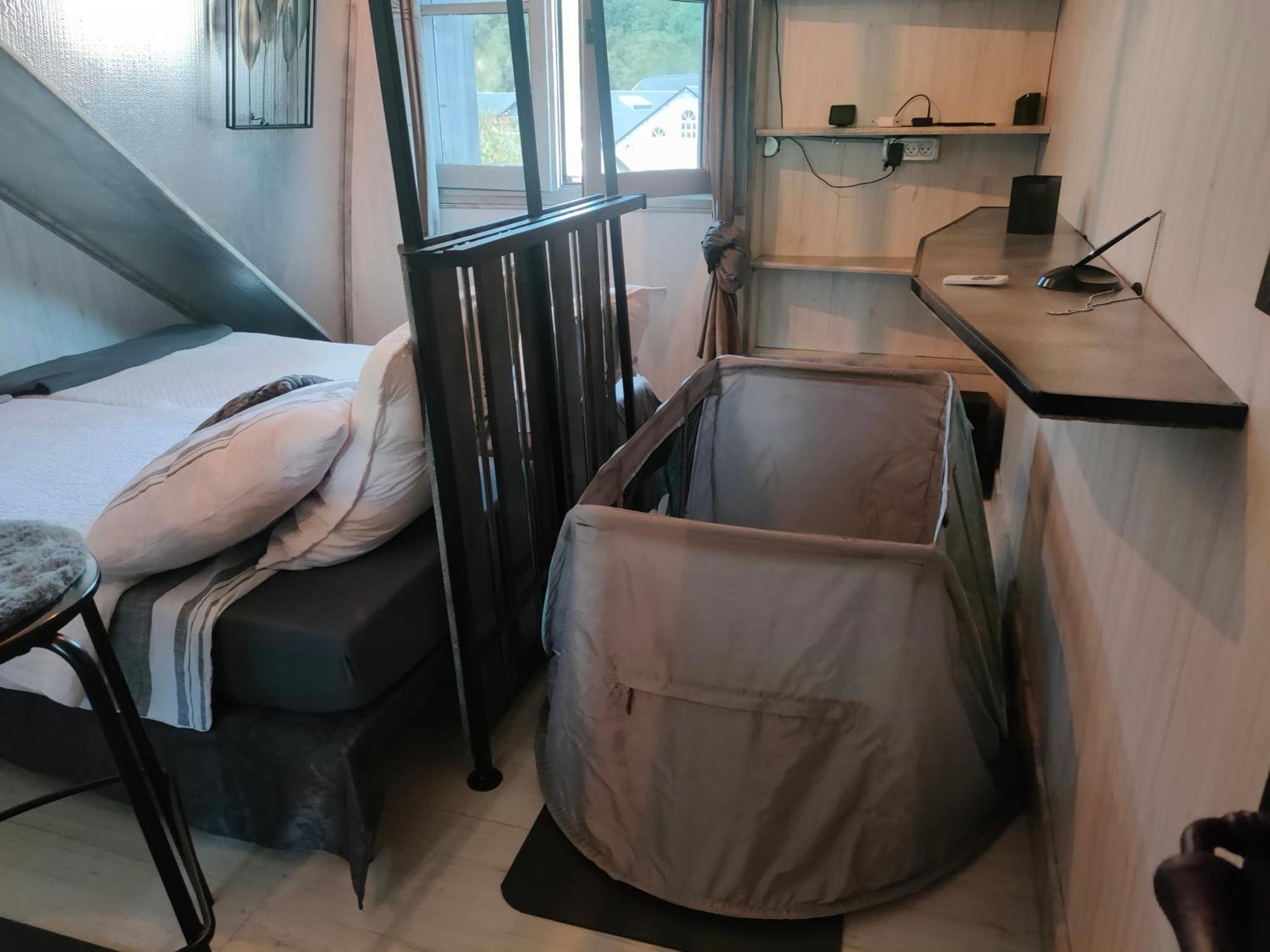 2Ch 4Pers Matelas M De Forme Kitchenette Sdb Wc Au Calme Cote Jardin Тюль Экстерьер фото